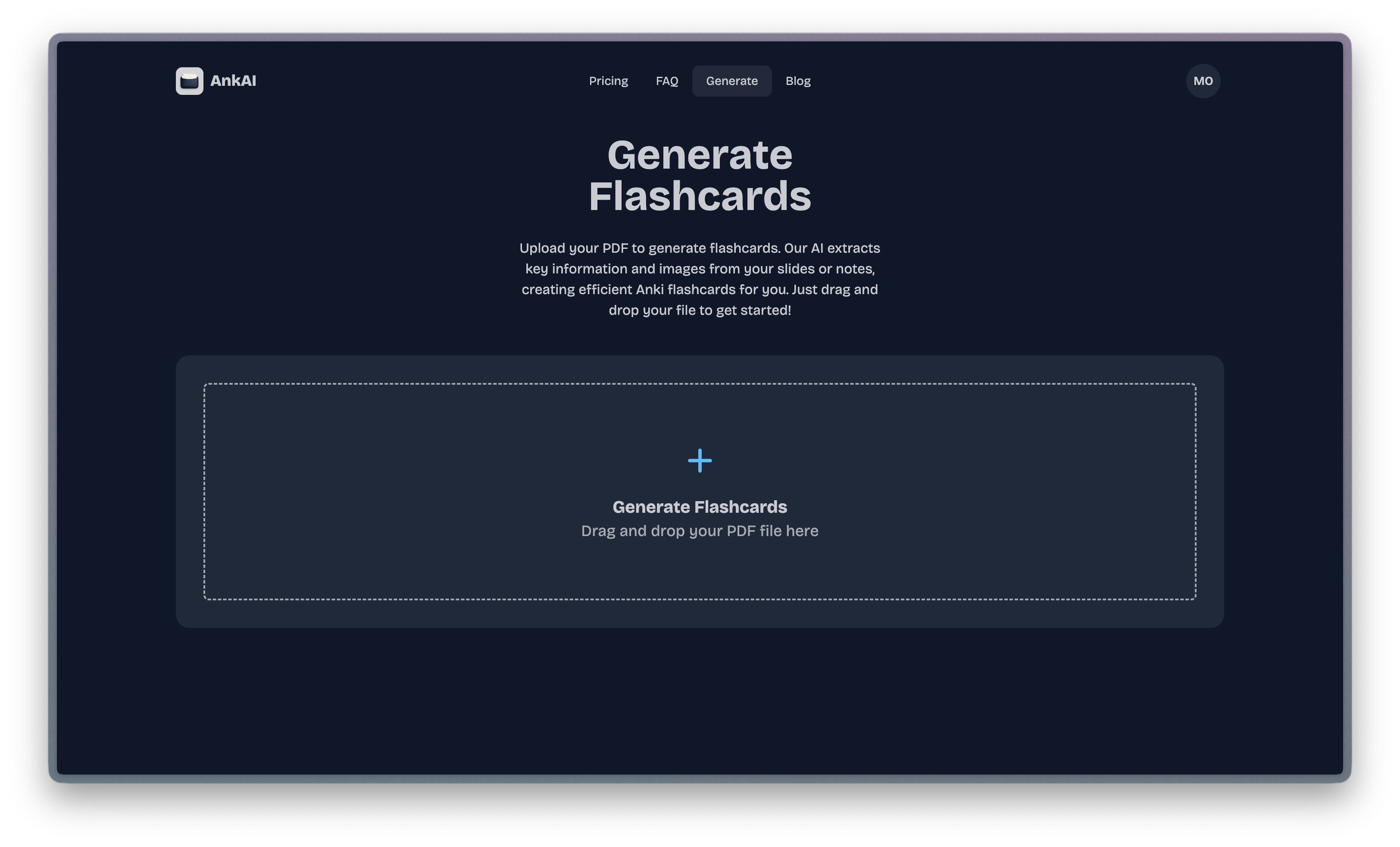 Generate flashcards